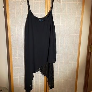 Black Spaghetti Strap Dress by MBLM Tess Halliday